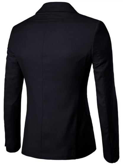 Men's Business Slim Suit Jacket Single Suit kakaclo