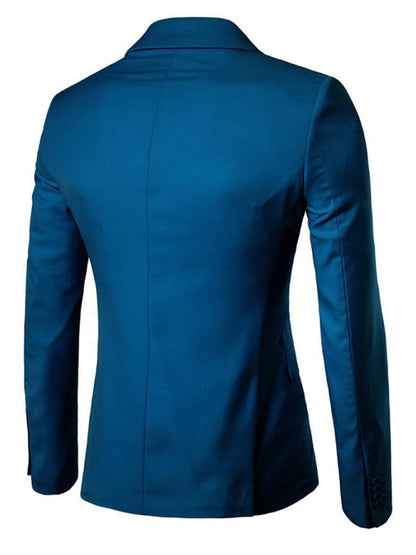 Men's Business Slim Suit Jacket Single Suit kakaclo