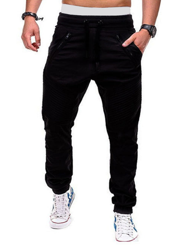Men's Drawstring Waist Cargo Pants kakaclo