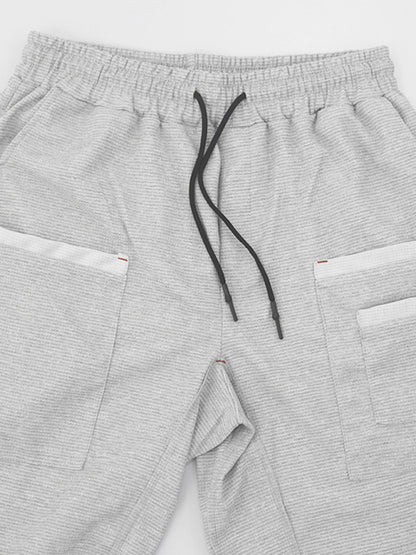 Men's new sports pants, loose legged, multi-pocket casual trousers kakaclo