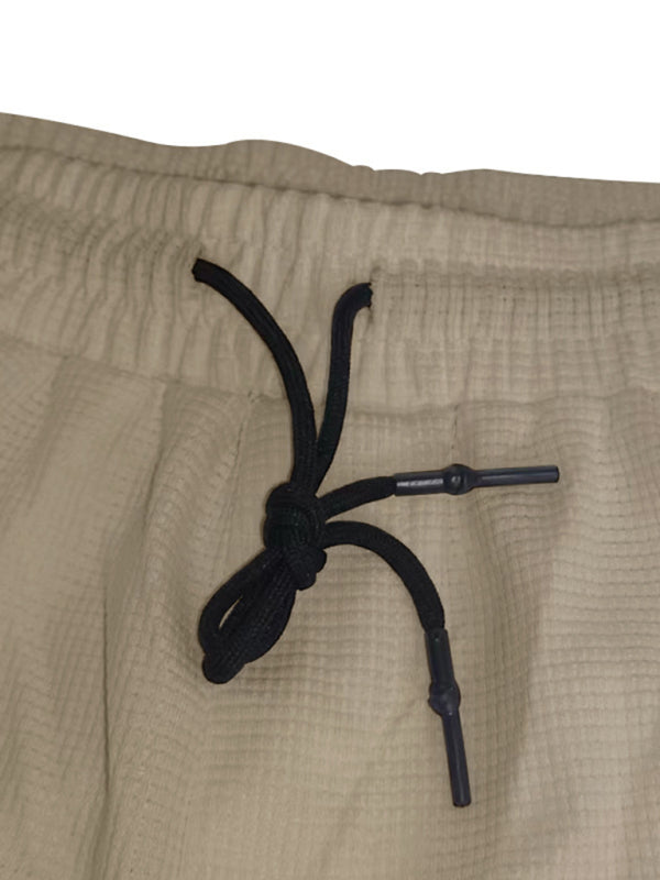 Men's new sports pants, loose legged, multi-pocket casual trousers kakaclo
